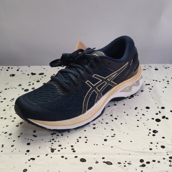 Asics | Shoes | New Asics Gel Kayano 27 Size 9 French Bluechampagne |  Poshmark